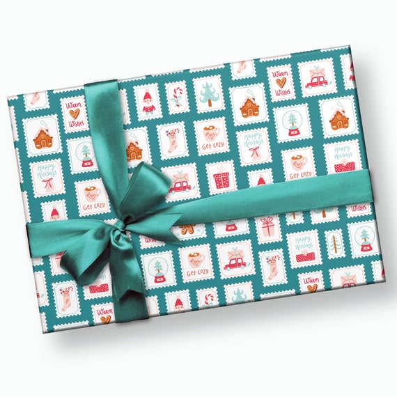 Holiday Gift Wrap Christmas Wrapping Paper, Christmas Wrap, Holiday Paper,  Gift Wrapping, Christmas Gift Wrap, Christmas Gift Wrap Paper 