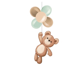 Teddybär-Partydekoration - Teddybär-Babypartydekoration, Bär-Babypartyzubehör, Wir können Bären-Partydekoration warten