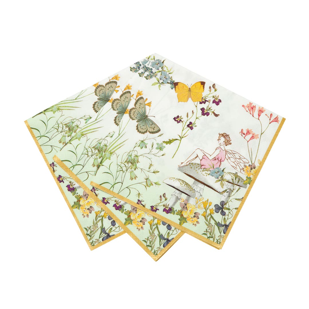 Large Fairy Napkins