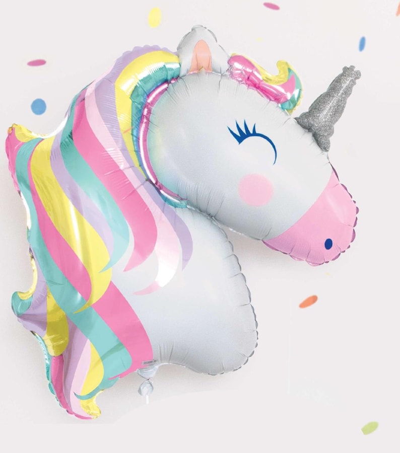 42 Unicorn Balloon Unicorn Party Decorations, Unicorn Party Balloon, Unicorn Birthday Balloon, Pastel Rainbow Party, Unicorn Baby Shower image 2