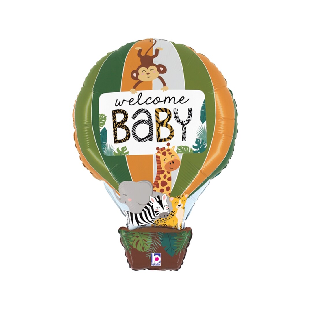 Safari Baby Shower Balloon Safari Animal Party Decorations, Jungle