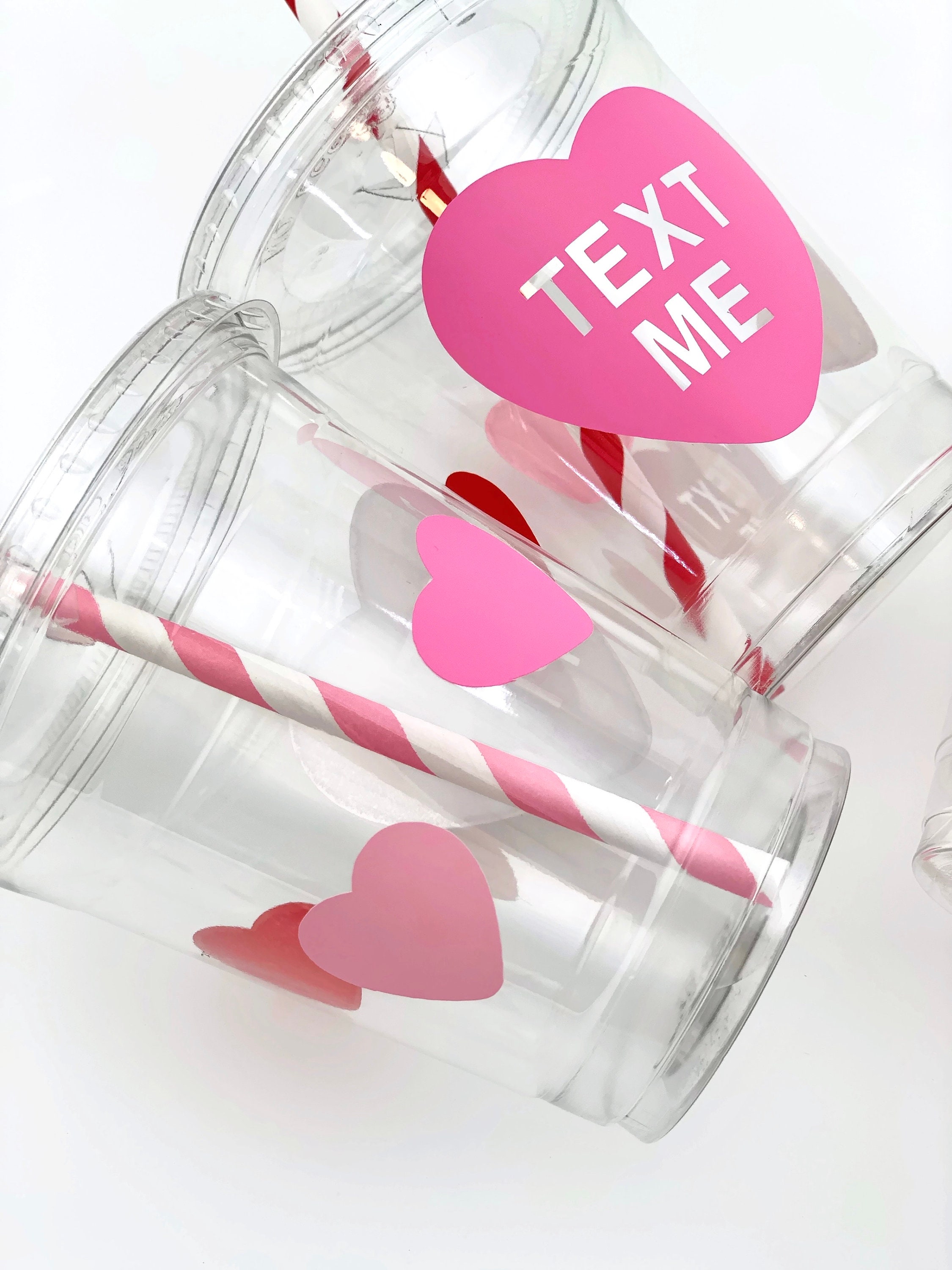 VALENTINE'S DAY CUPS - Valentine Party Cups Valentines Gifts Valentine –  CRAFTY CUE