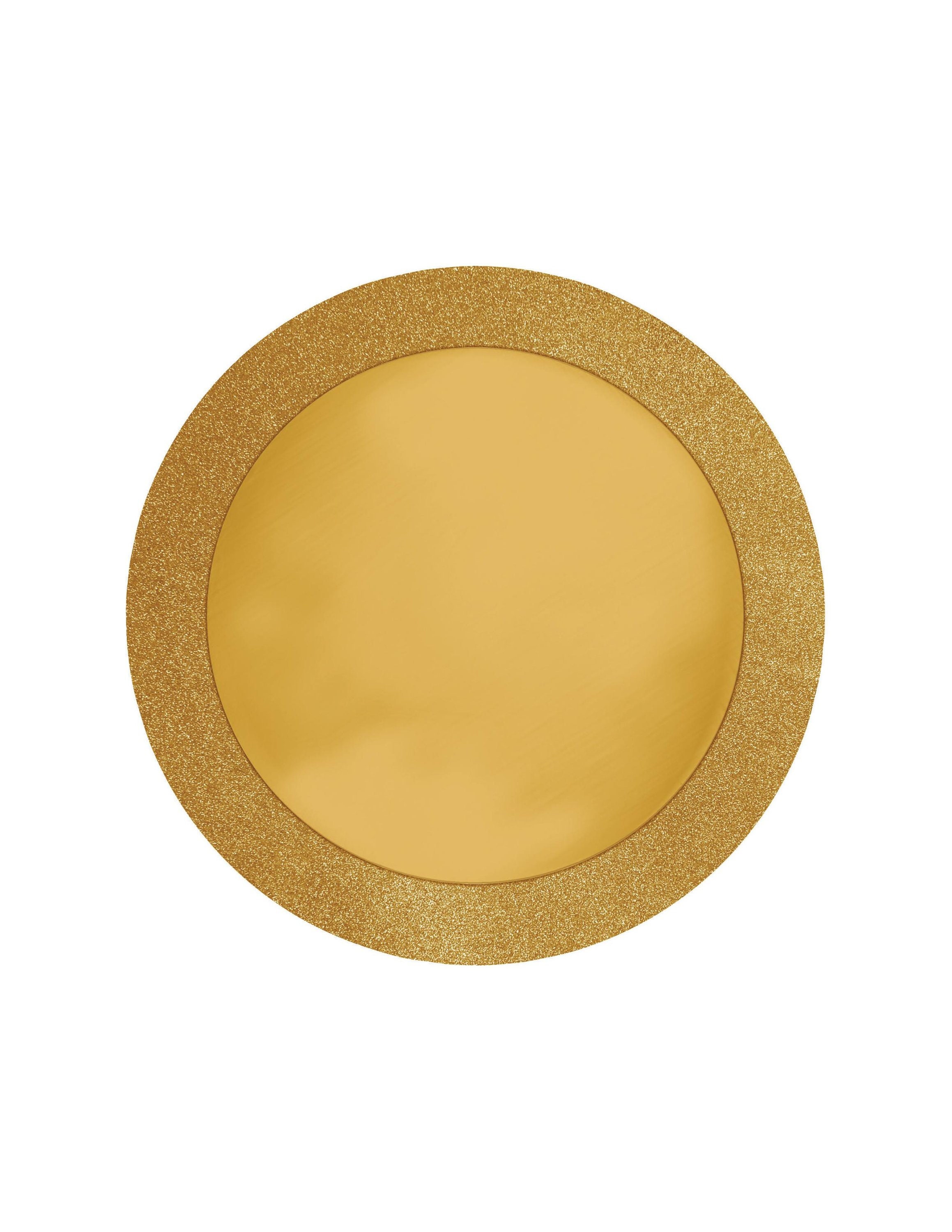14 Gold Glitter Placemats Gold Placemats Gold Party Etsy