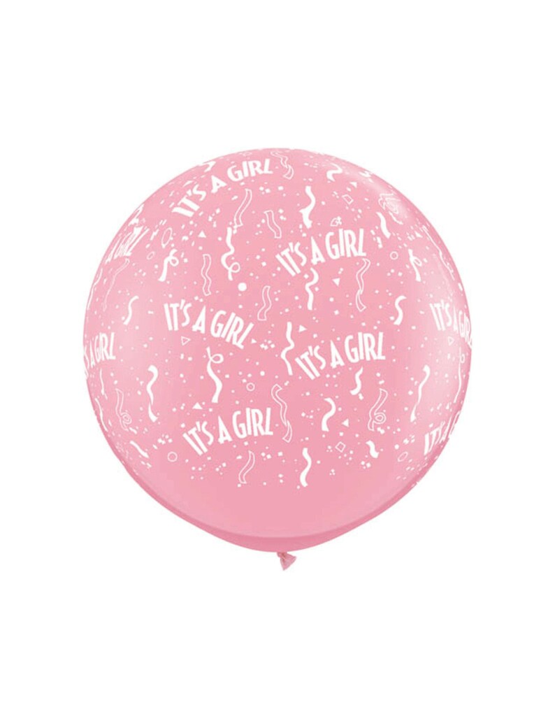 36 It S A Girl Balloon Baby Shower Decoration Image 0