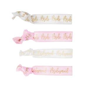 Bachelorette Party Favors - Thank You Favors, Bachelorette Favors, Hair Ties Favors, Elastic Hair Tie Favor, Bridal Shower Favors