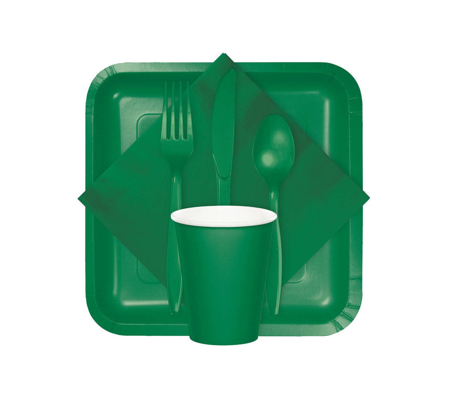 Green Napkins Beverage Napkins Cocktail Napkins Party Etsy