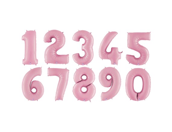 Globos Con Número De 32 Pulgadas Decoración De Fiesta De Cumpleaños