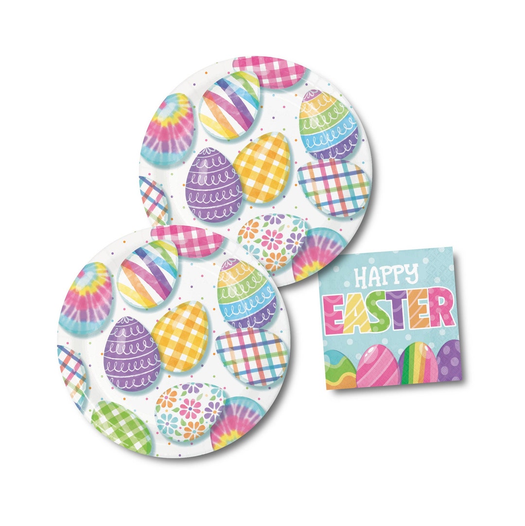 Easter Party Supplies Easter Paper Plates, Easter Party Plate Sets