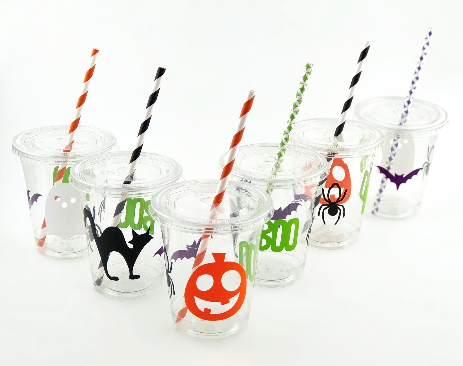 Halloween Party Cups Halloween Party Decorations Halloween Etsy