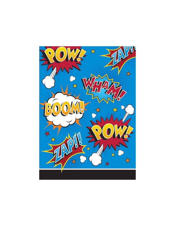 Superhero Favor Bags  Superhero Party Super Hero Party