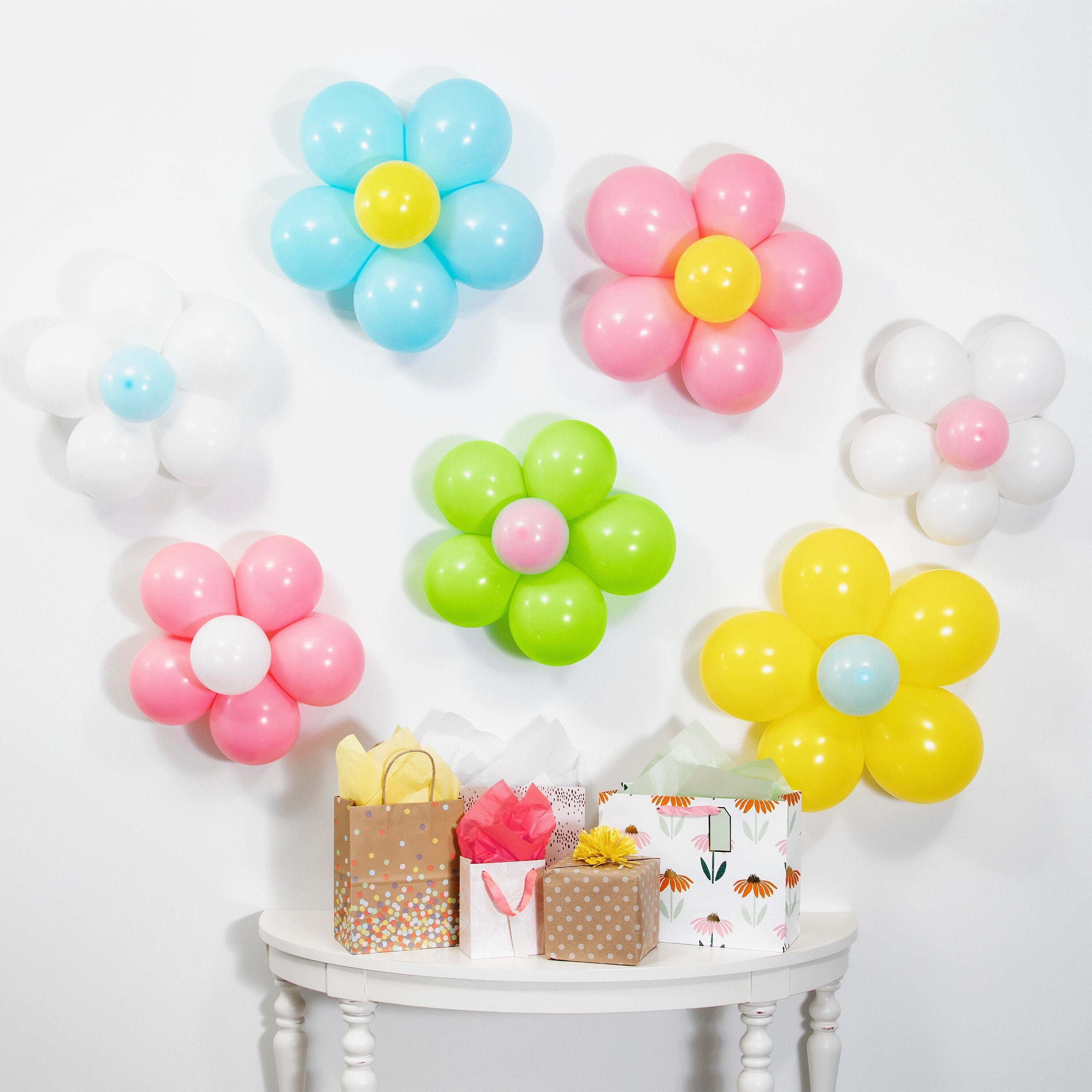 Pastel Balloon Wreath Kit, Yellow & Pink - 100 Latex Balloons, Decorating Strip, DIY For Baby Shower, Wedding - View #14