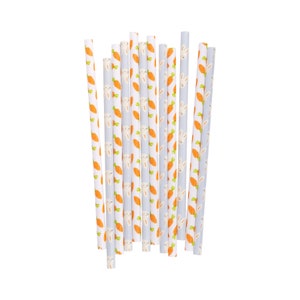 Bunny & Carrot Straws, Reusable Straws, Plastic Straws, Easter Favors, Easter Gifts for Kids, Bunny Party, Rabbit Birthday, Birthday Straws