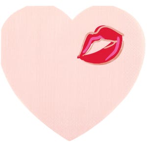 Tovaglioli a forma di cuore per San Valentino - XOXO Party Supplies, Galentines Party, Decorazioni per compleanni a forma di cuore, Bridal Shower a forma di cuore, Stoviglie per San Valentino
