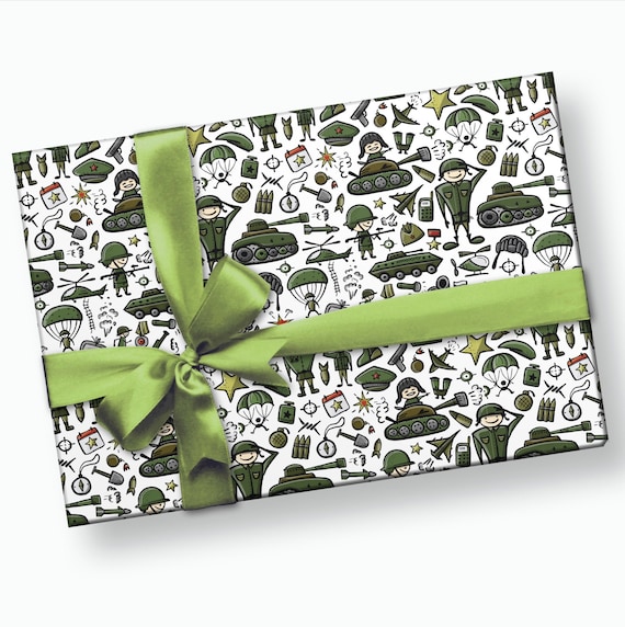 Army wrapping paper deals