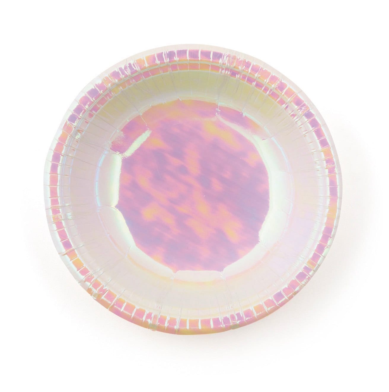 Iridescent Paper Bowls Pastel Rainbow Party Iridescent Party Unicorn Party Mermaid Party Iridescent Birthday Iridescent Party