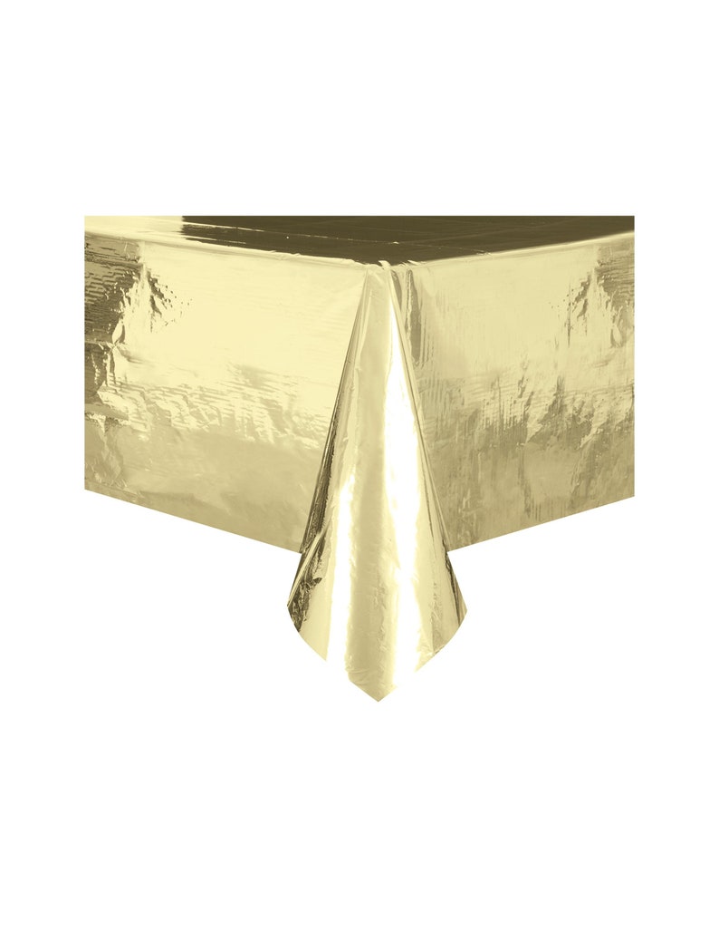 Gold Decor Gold Tablecloth Birthday Party Decorations Wedding Decorations Graduation Decorations Gold Party Supplies Gold Birthday
