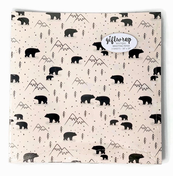 Bear Village | Wrapping Paper Bear Village | Wrapping Paper
