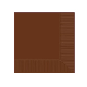 Brown Napkins - Beverage Napkins, Cocktail Napkins, Party Napkins, Paper Napkin, Birthday Napkins, Fall Party Decor, Dinosaur Party Supplies