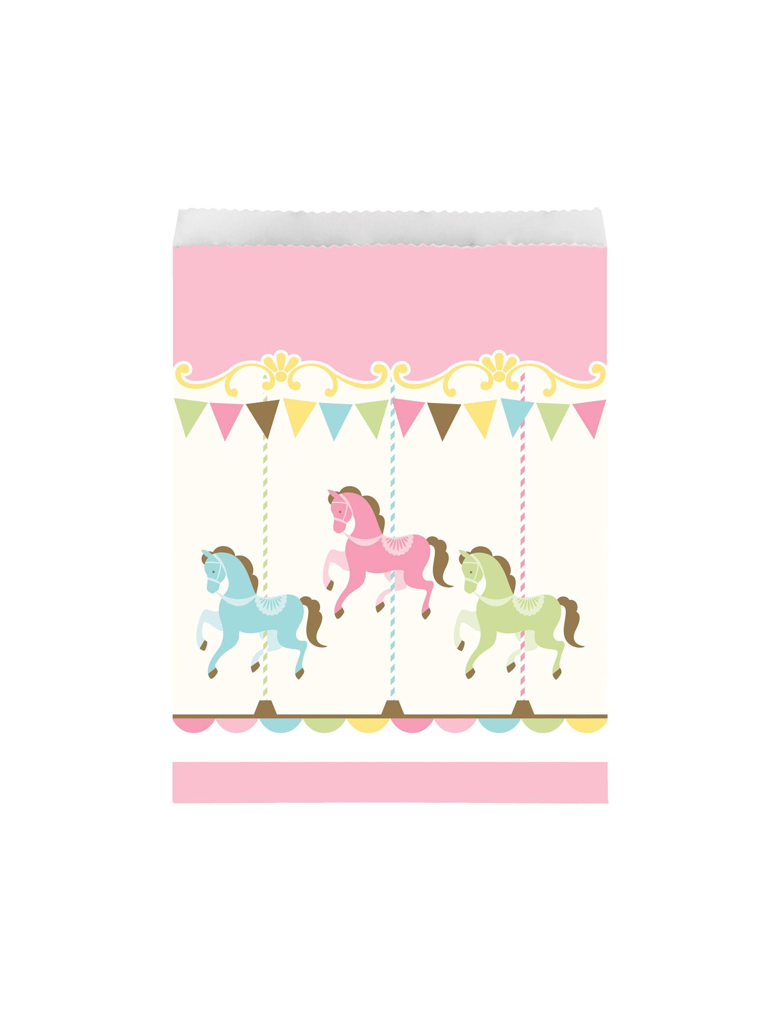 Carousel Favor Bags Carousel Party Carousel Birthday Etsy