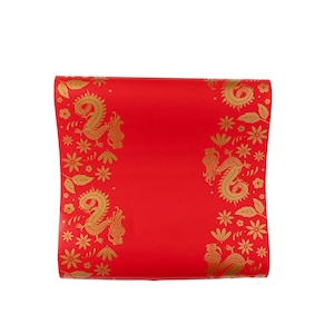 Runner da tavolo cinese - Decorazioni per feste di capodanno lunare, articoli per compleanni cinesi, decorazioni per matrimoni cinesi, festa di primavera, decorazioni da tavolo