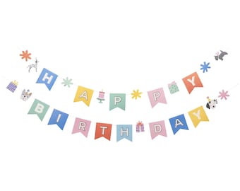 Verjaardagsbanner puppy - Hond verjaardagsversieringen, puppy feestartikelen, Pawsome verjaardag, Let's Pawty Time Decor, feestbanner, huisdierverjaardag