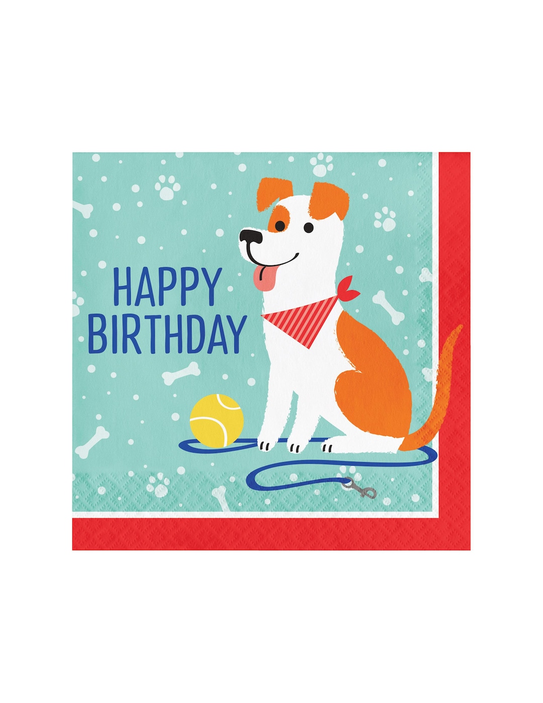 Dog Birthday Napkins Puppy Party Supplies, Puppy Birthday, Dog Napkins, Dog Party Decoration