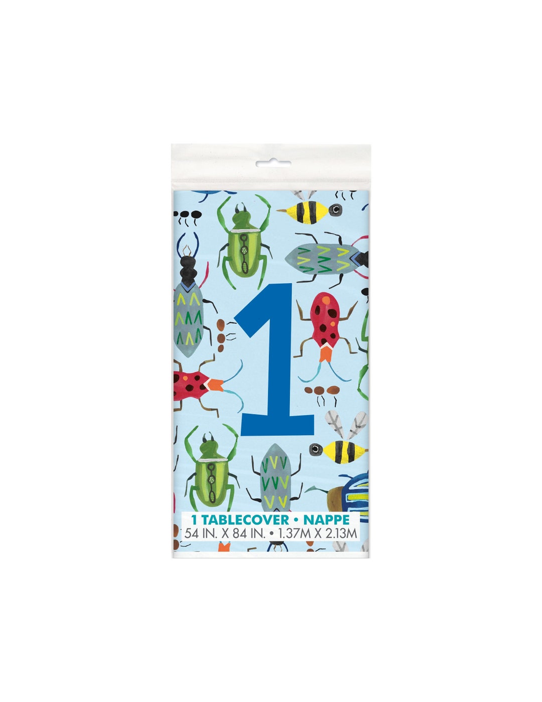 Bug First Birthday Tablecloth - Insect Birthday, First Birthday Party ...