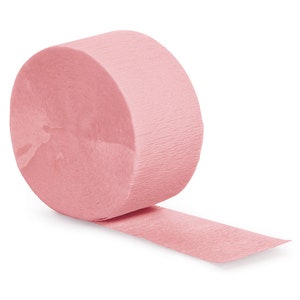 Pastel Pink Streamer - Unicorn Party, Unicorn Birthday, Pastel Rainbow, Swan Party, Girl Baby Shower, Pink Party Decorations, Paper Streamer