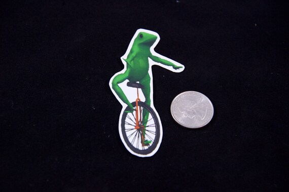 Cute Meme Sticker Here Come Dat Boi Funny Vaporwave Etsy
