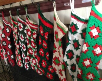 granny square stocking crochet christmas stocking christmas stocking crochet stocking stocking granny square - Crochet Christmas Stockings granny square stocking crochet christmas stocking christmas stocking crochet stocking stocking granny square - Crochet Christmas Stockings