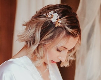 CLEA | Épingle à Cheveux de Mariée, Pin à Cheveux Fleuri