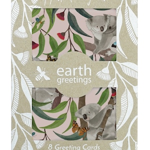 Greeting Card, Botanical, Illustrated, Australian, Floral, Wildflowers, Australian Icons ASSORTED CARD PACK