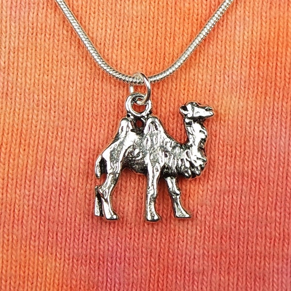 Camel Necklace or Earrings,  Egypt Egyptian Pendant Hump Desert Bactrian Dromedary Animal charm Jewelry