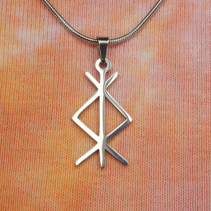 Protection Rune Tatoo Rune Protection Keychain - Etsy UK