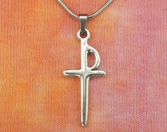 Tau-rho Staurogram Necklace, Christian P Cross, Symbol of