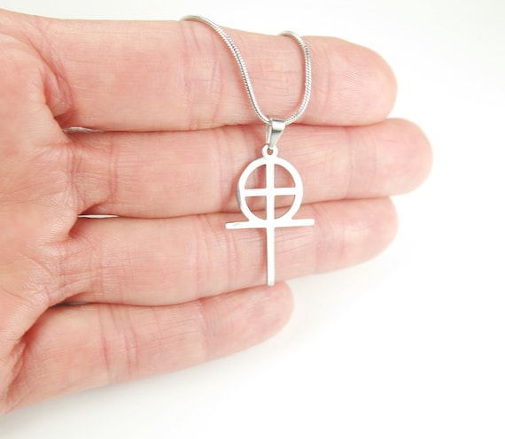 Coptic Cross Necklace or Earrings Waterproof Stainless Steel Egyptian Christian Charm Pendant Gnostic Cross Etsy