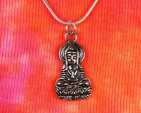 China Tibet silver Amulet Pendant Guanyin