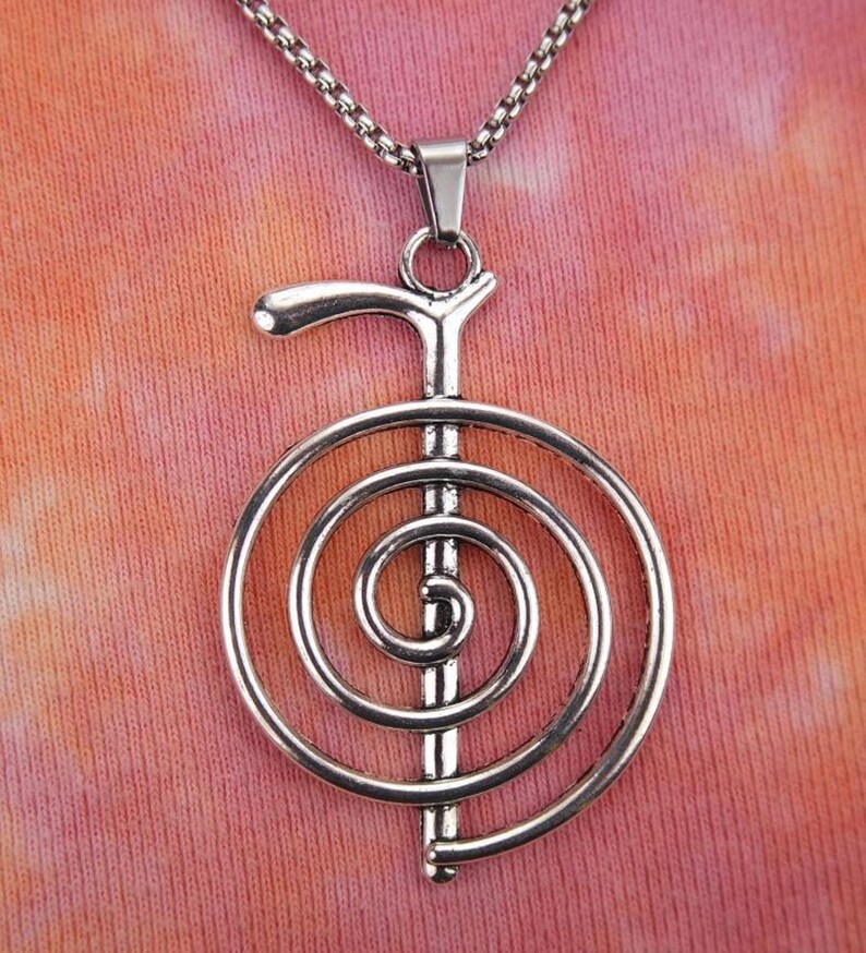 Large Cho Ku Re Pendant Necklace, on Stanless Snake Chan, Rek
