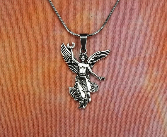 Angel of Independence Necklace, El Ángel Charm Pendant Monumento Independencia Mexico City Statue Jewelry