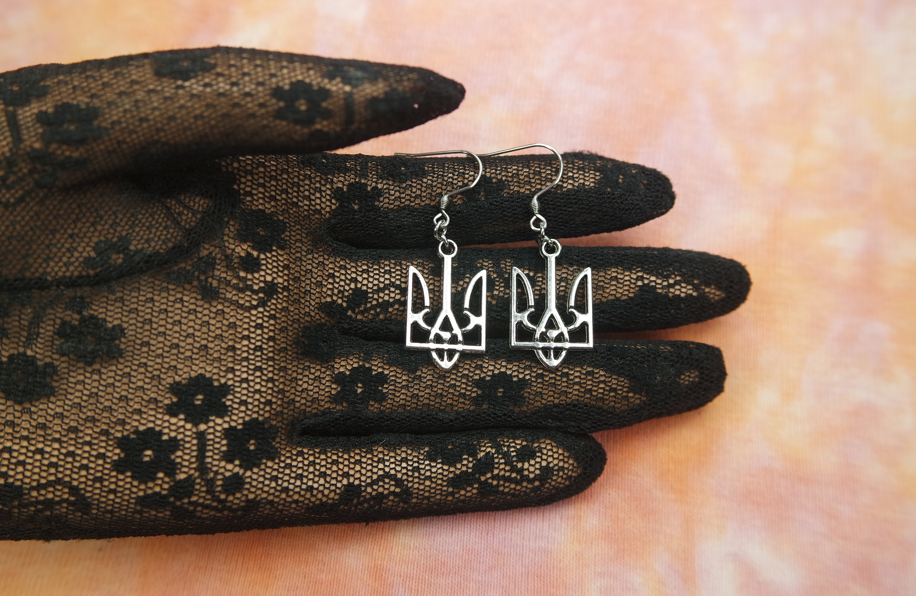 Ukraine Jewelry Tryzub Luxus-Halskette Mit Erkennungsmarke
