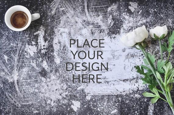 Styled Photography Concrete Styled Product Mockup Styled Mockup Styled