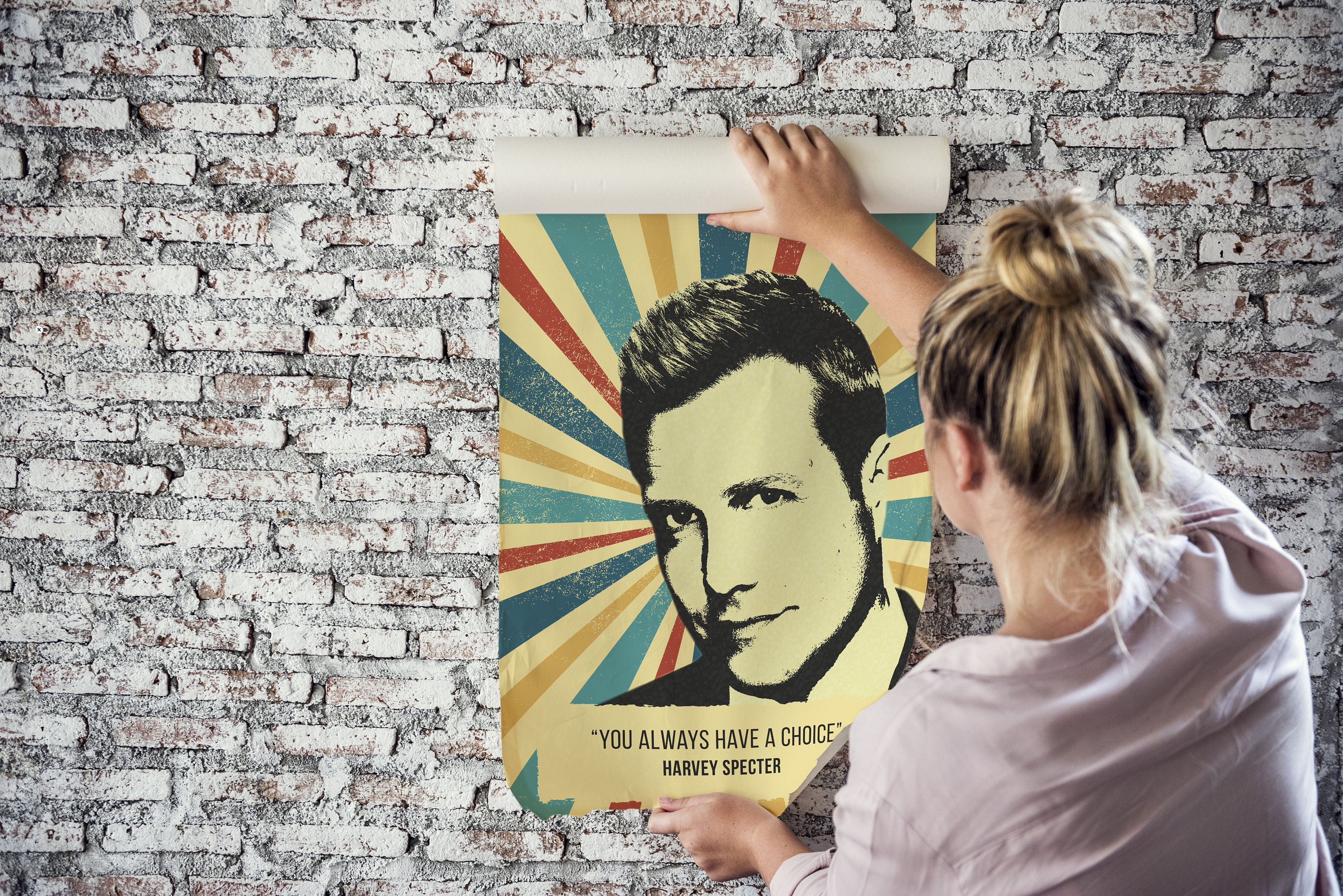 Harvey Specter Poster, Harvey Specter Pop Art Poster, Harvey Specter Print, Harvey Specter Quote