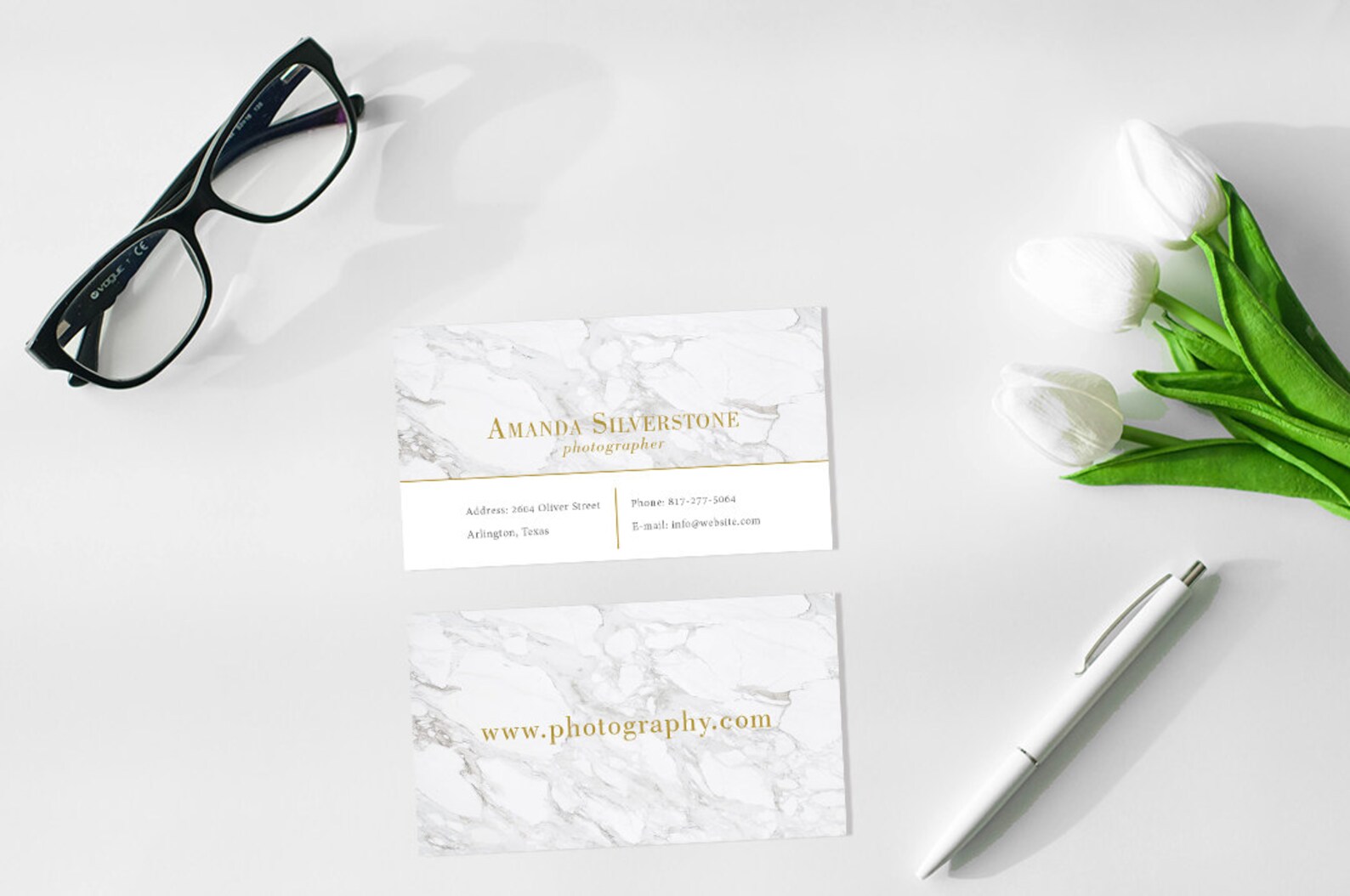 Marble Business Card, Marble Golden Card, Business Card Design, Gold