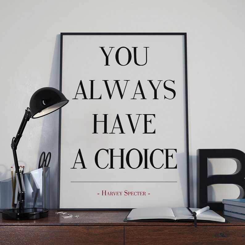 Next choice. Next choice