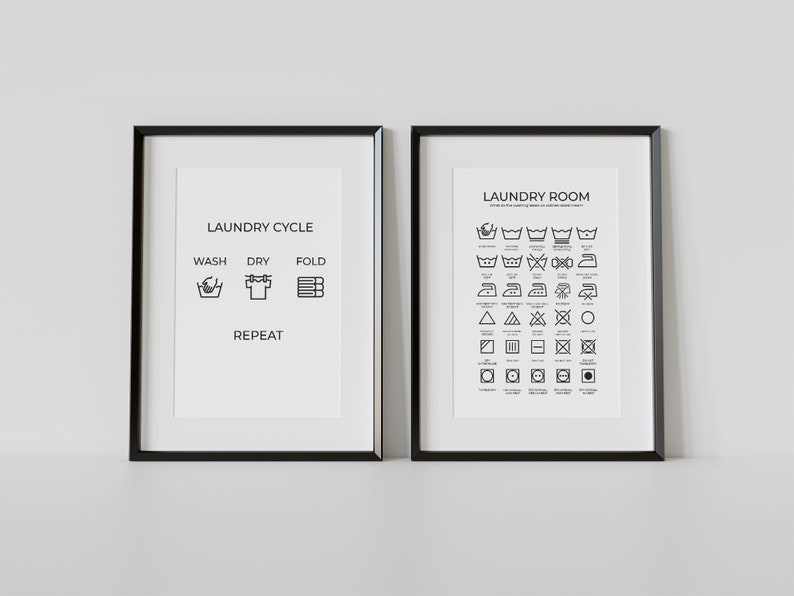 Gift The Washing Guide Print