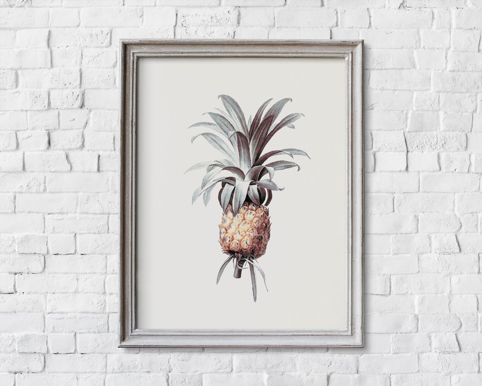Tropical Poster Set Exotic Wall Art Vintage Tropical Prints Etsy