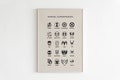 Marvel Poster, Marvel Superhero Guide Poster, Marvel Wall Art, Marvel Fan Gift, Gift for Him, Minimalist Marvel Print, Marvel Character Art product logo