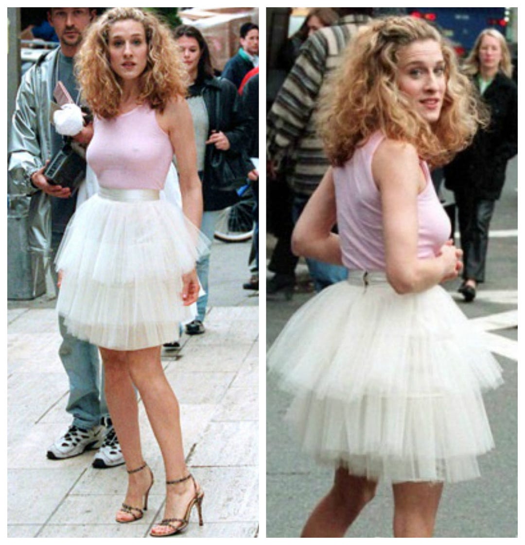 Carrie Bradshaw White Tulle Skirt, Gift for Sister, Sex and the City  Halloween Costume, Adult Tutu Mini Skirt, Bridesmaid Skirt for Wedding -  Etsy, image size:1080x1122