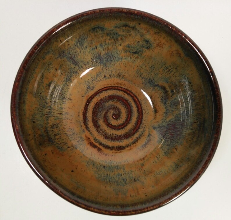 Vintage Handmade Pottery Bowl Signed by maker