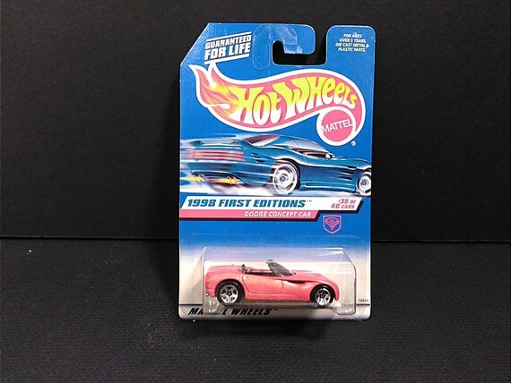 hot wheels 1998 first editions dodge concept car
